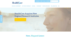 Desktop Screenshot of healthcore.com