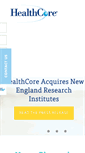 Mobile Screenshot of healthcore.com